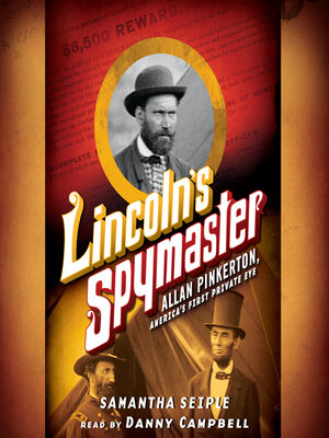 cover image of Lincoln's Spymaster